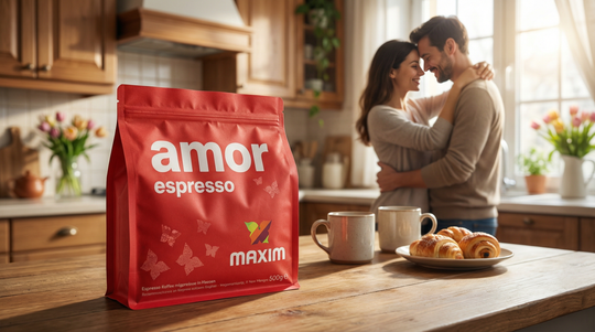 Maxim Espresso Amor 500g - Premium Arabica Kaffee - Maxim Coffee Shop