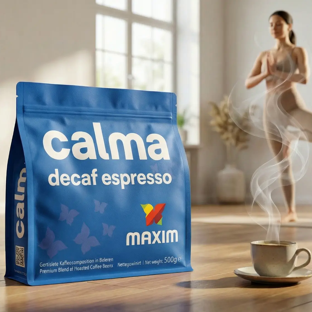 Maxim Decaf Espresso Calma 500g - Entkoffeinierter Kaffee - Maxim Coffee Shop