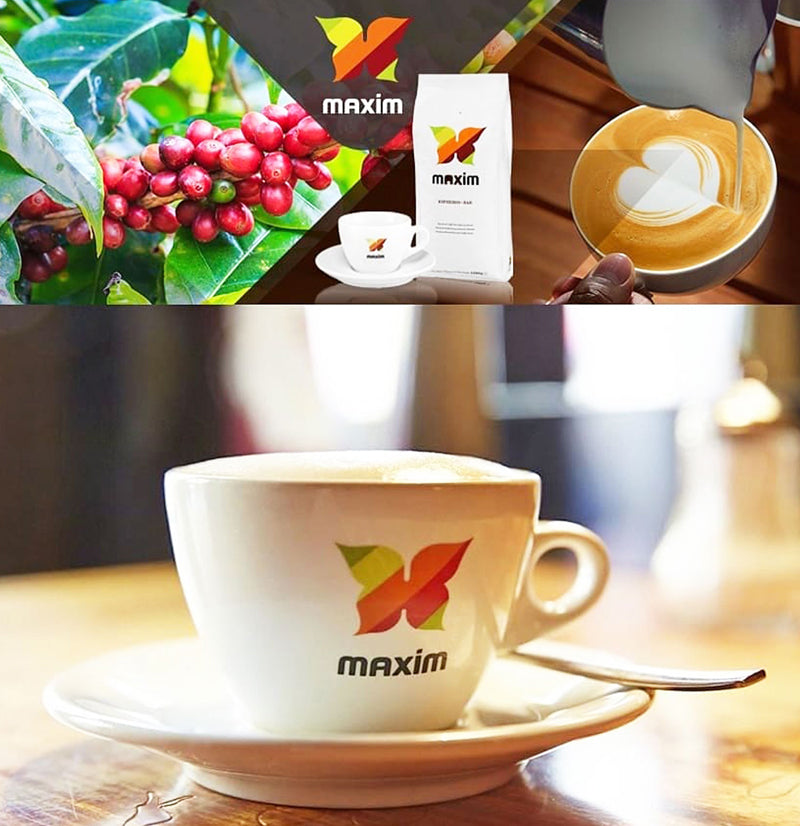 Kaffee Maxim Black Espresso in Bohnen 1000 g Packung | Coffee-Maxim